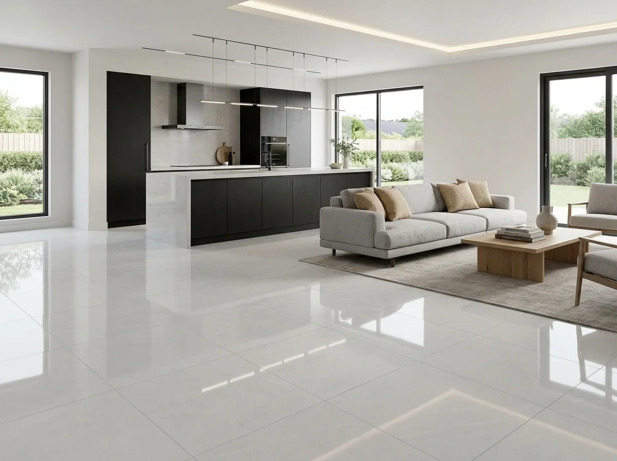 Porcelanato Super White I Supreme 60×60 instalado