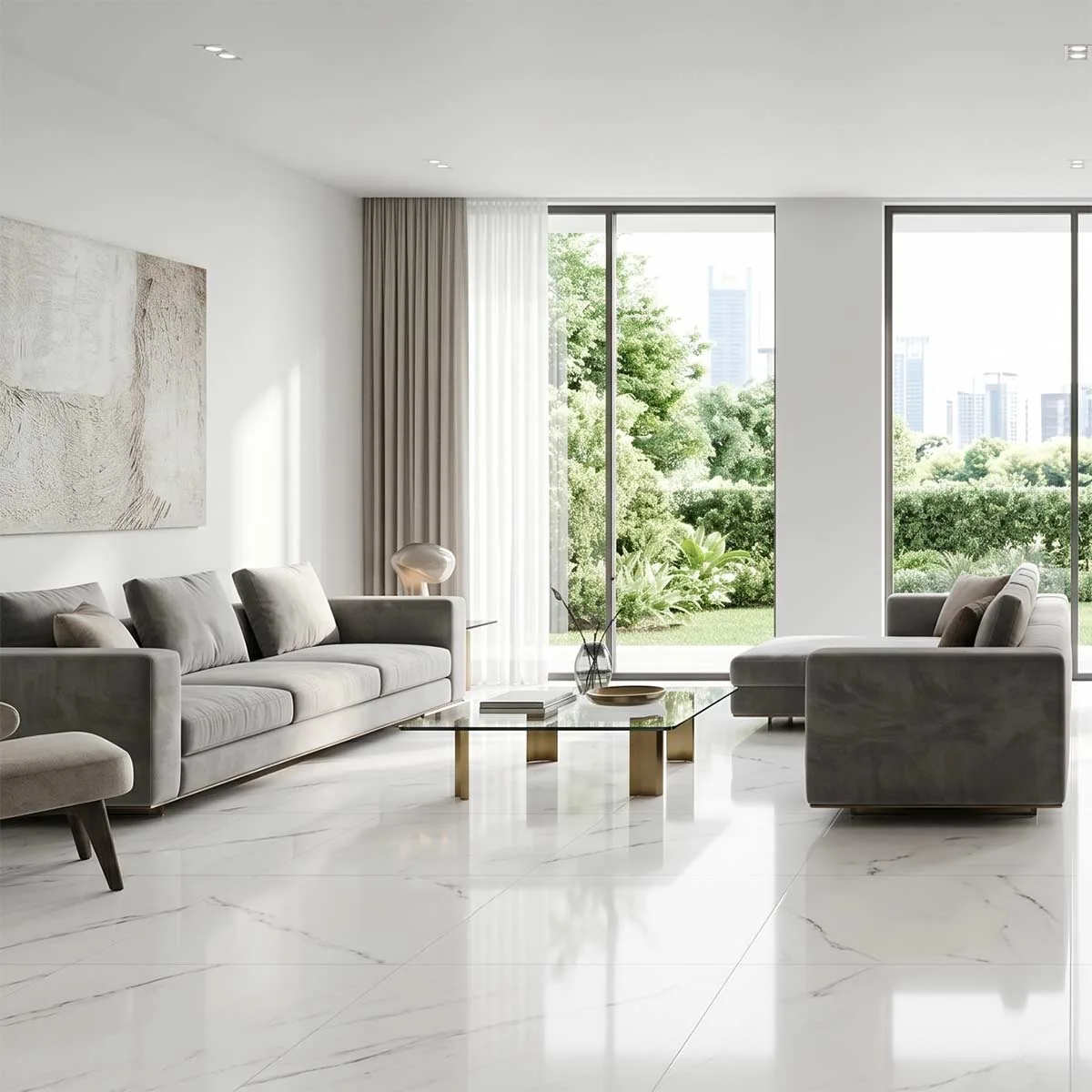 Porcelanato Bianco Statuario 60×60