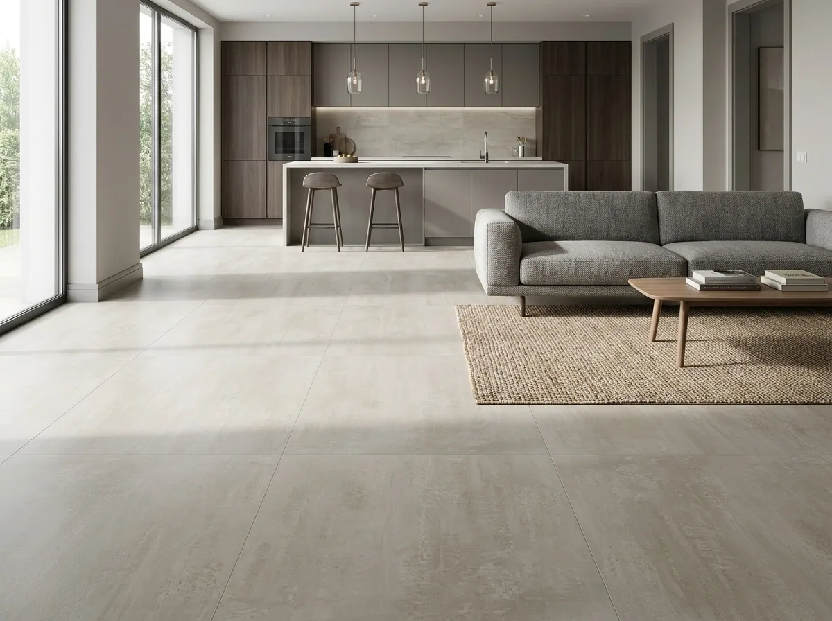Porcelanato Capri Sabbia 60×120 instalado