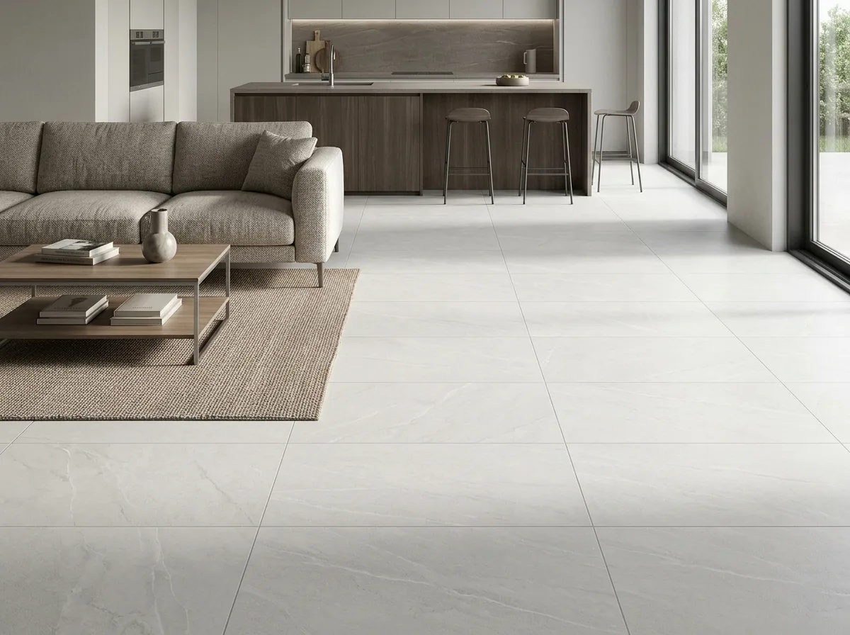 Porcelanato Bianco Satin Mat 30×60 instalado