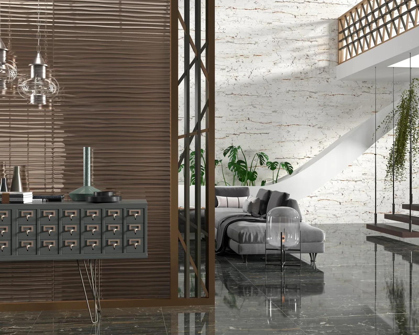 Piedra Beri Stone Black Dune 90×180 instalado