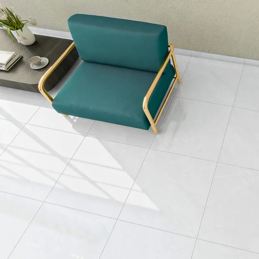 Cerámica Venato Gray 60×60 instalado