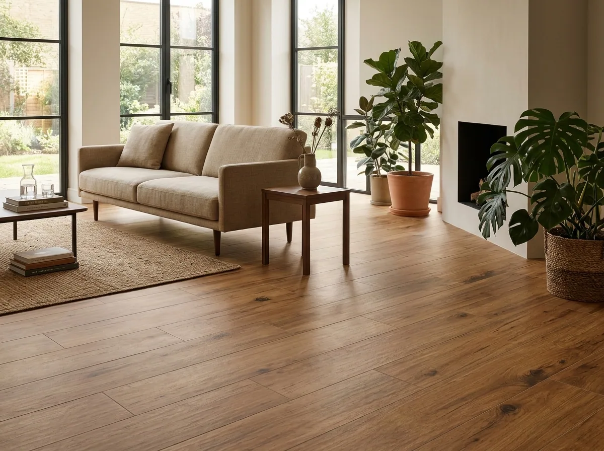 Porcelanato Madera Albura 20×100 instalado