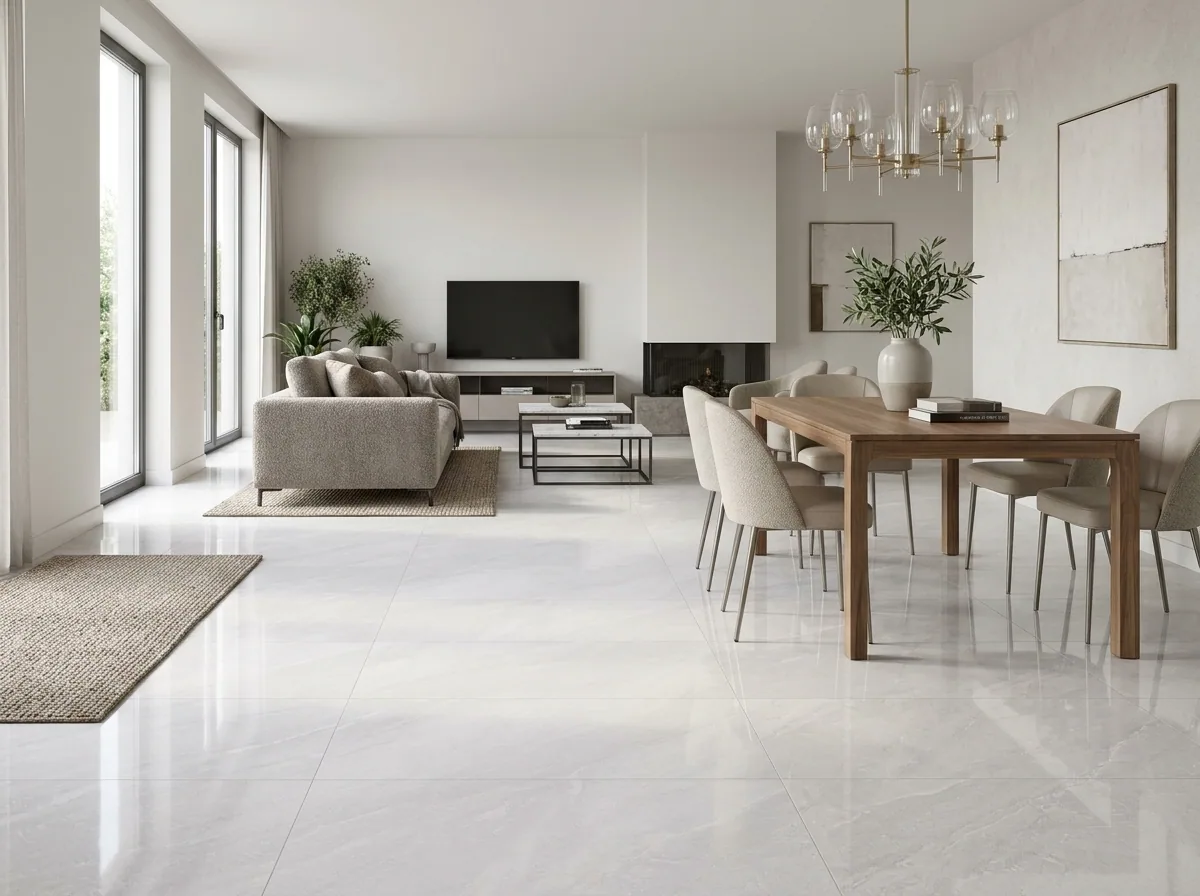 Porcelanato Gris Pacifico 60×120 instalado