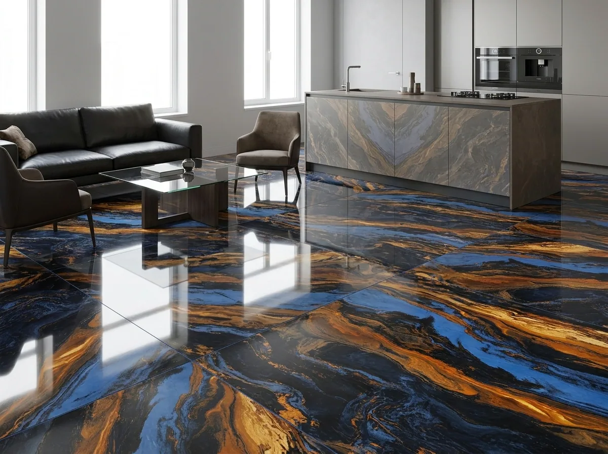 Porcelanato Lava Natural 60×120 instalado
