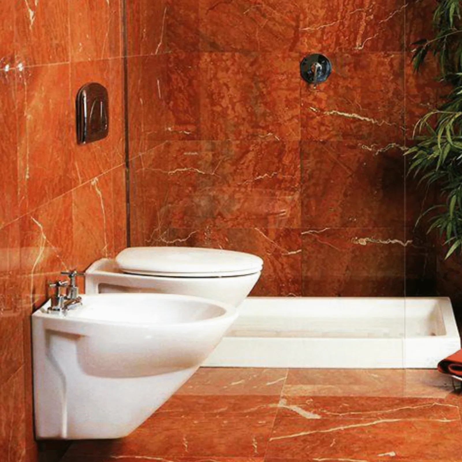 Porcelanato Alicante Red 60×120 instalado