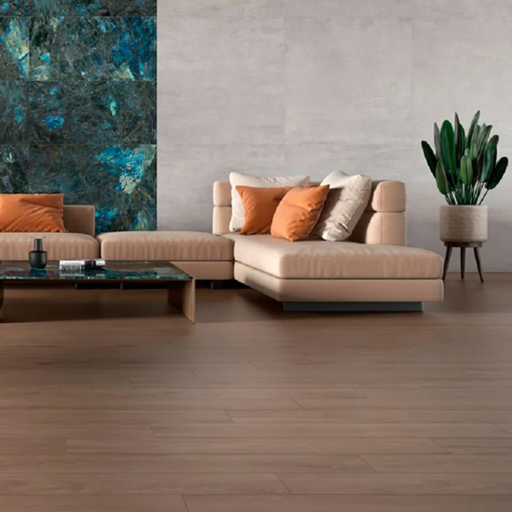 Porcelanato Teka 20×100 instalado