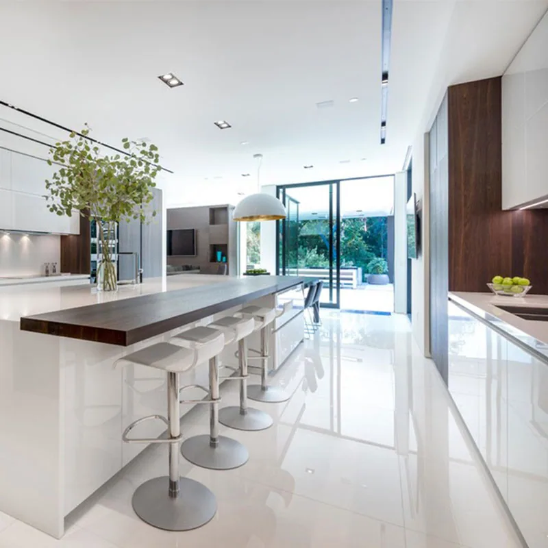 Porcelanato Plain White 60×60 instalado