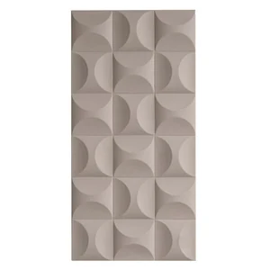 Lámina PU Stone 3D Mezzaluna Grey