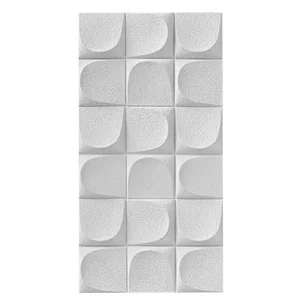 Lámina PU Stone 3D White Dune
