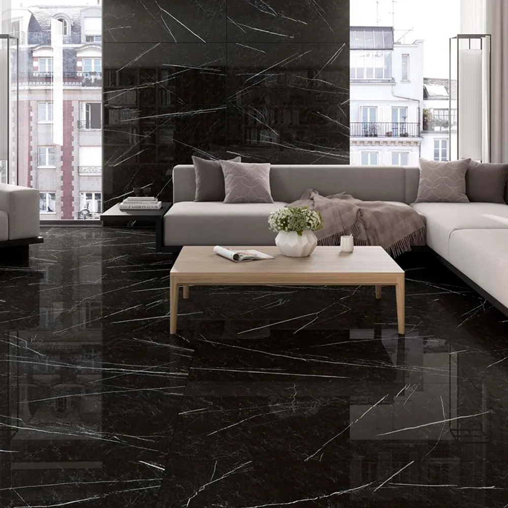 Porcelanato Jewel Black 60×120 instalado