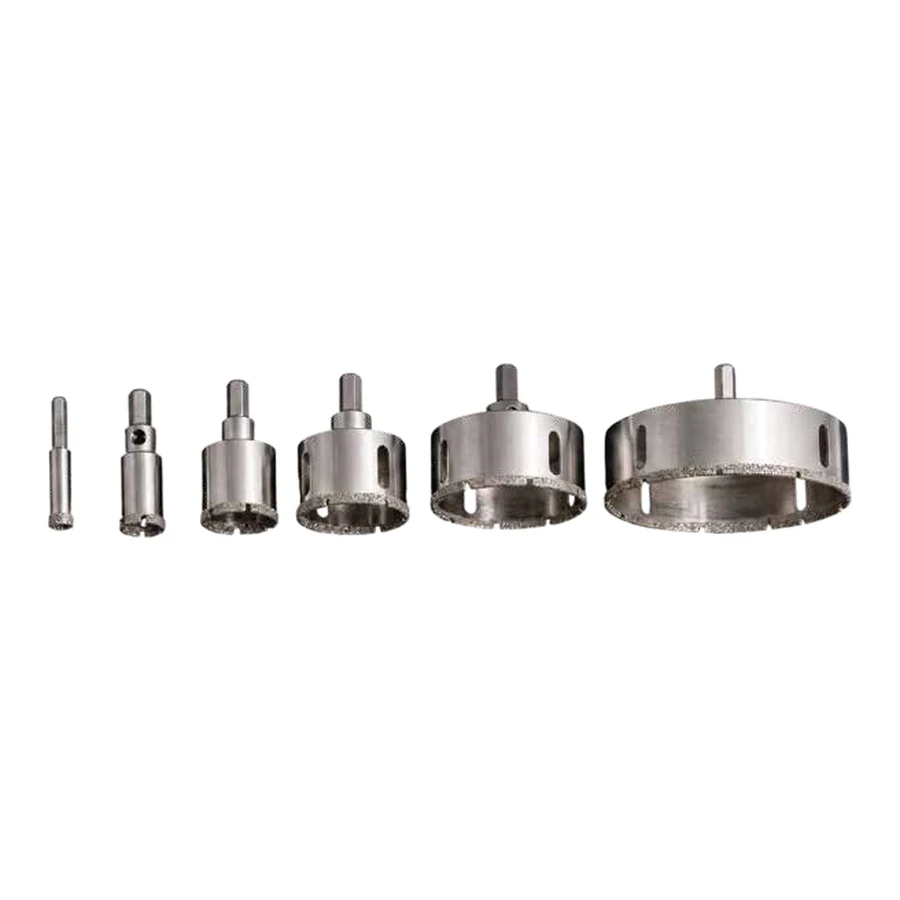 Broca Diamantada 6mm 1/4" (Porcelanato-Cerámica-Granito-Mármol)
