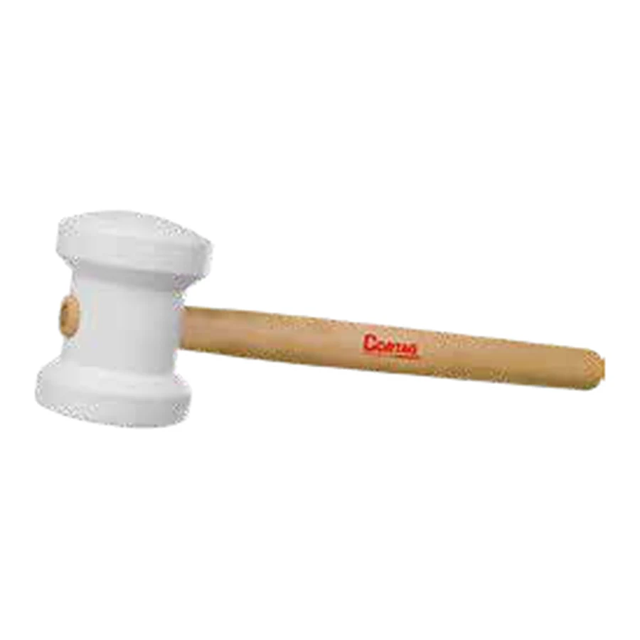 Martillo de Goma Blanco 60mm
