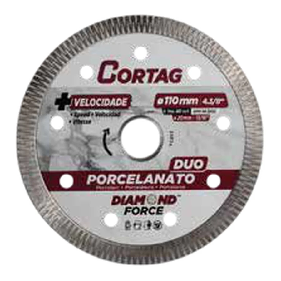 Disco Diamantado Porcelanato Duo