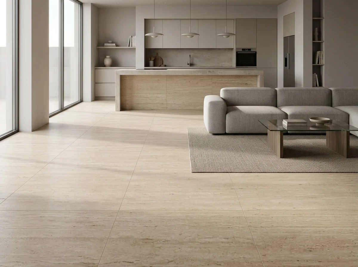 Porcelanato Capron Earth 60×120 instalado