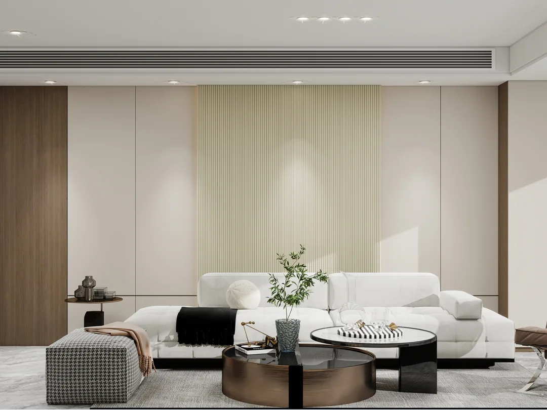 Wall panel WPC Cream