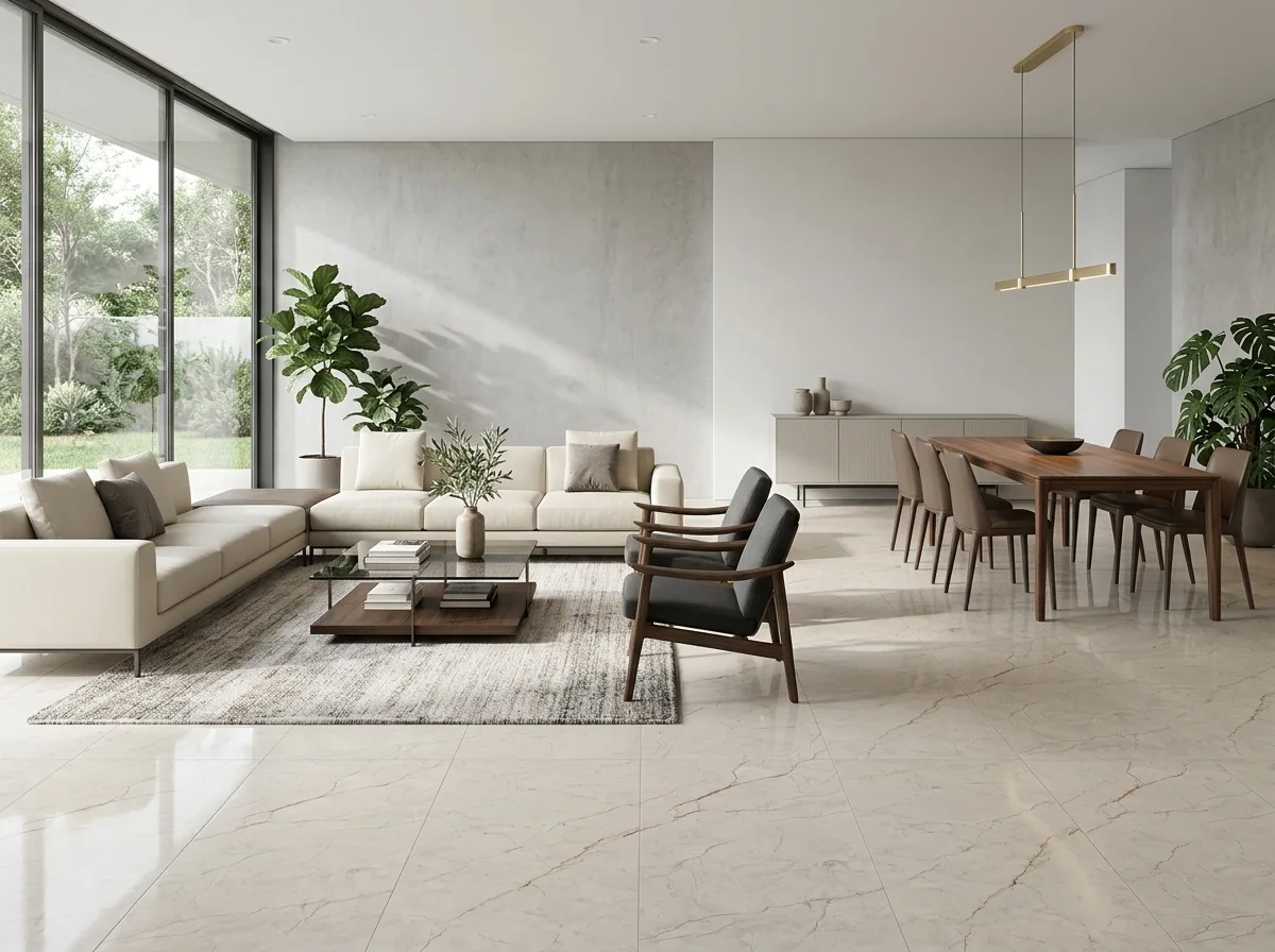 Porcelanato Bolivian Grey 60×120 instalado