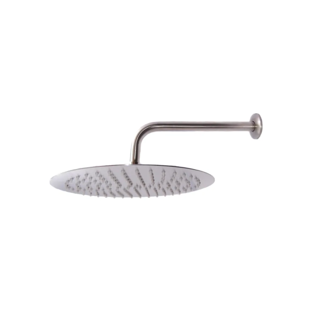 Ducha Ultra Delgada 12" Acero Inox redonda