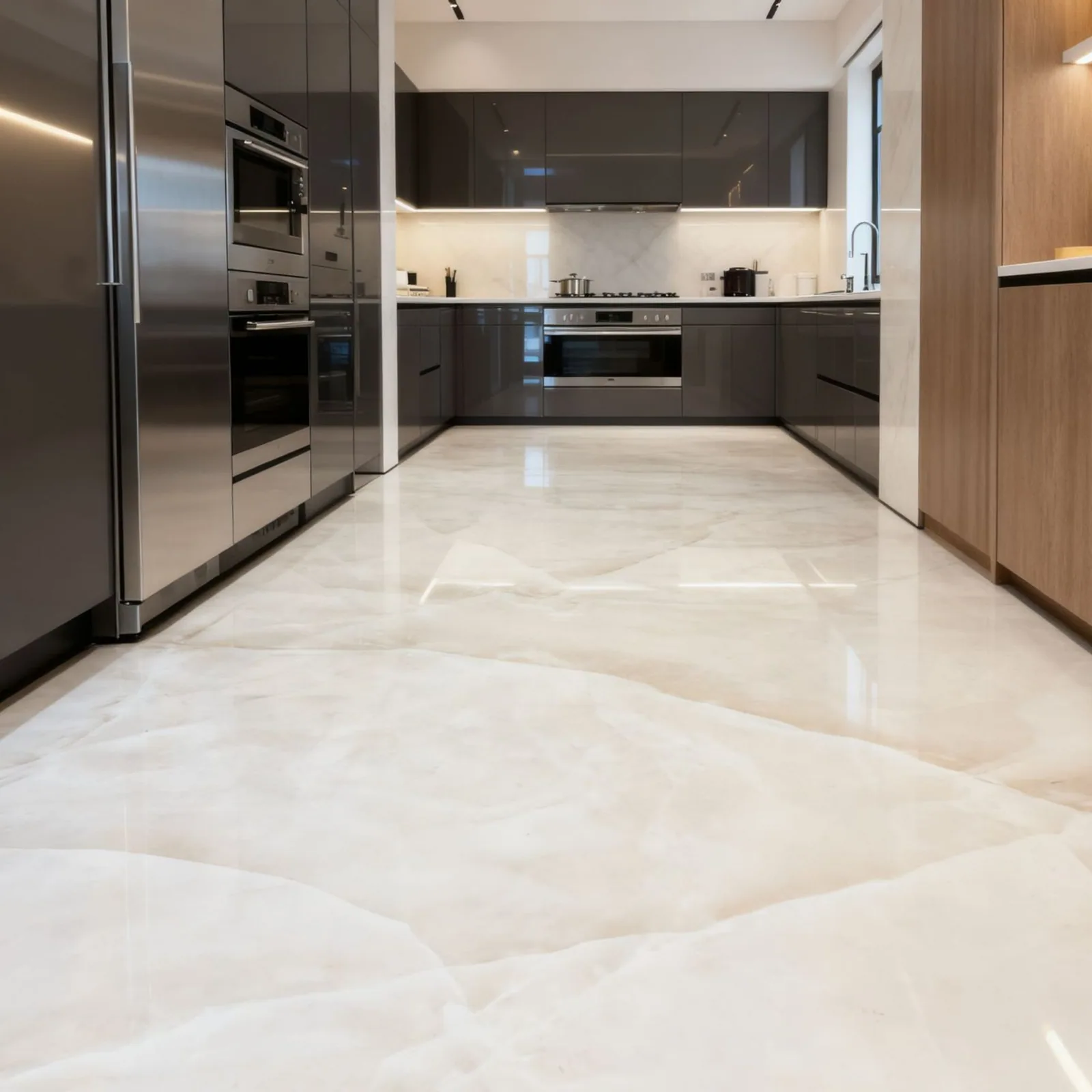 Porcelanato Flex Onyx 60×120 instalado