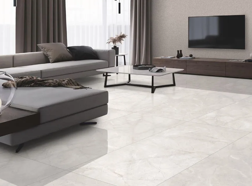 Porcelanato Nivea Grey Light 60×120 instalado
