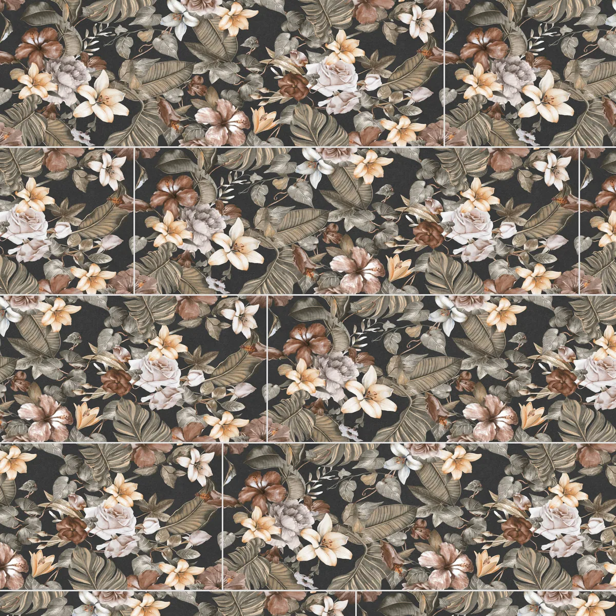 Cerámica Gravity Flow Anthracita XS Flor 40×120