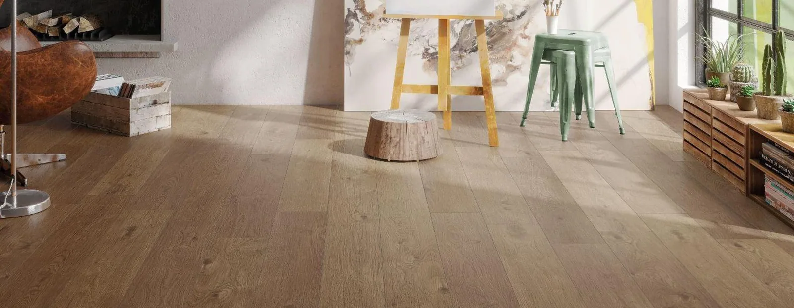 Porcelanato Alpine Redwood Ant 20×120 instalado