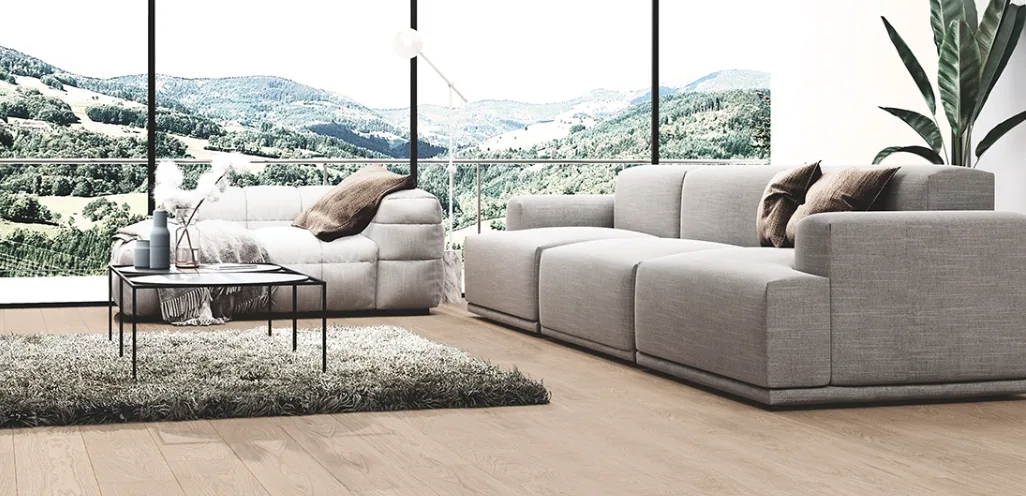 Porcelanato Nomad Honey 20×120 instalado