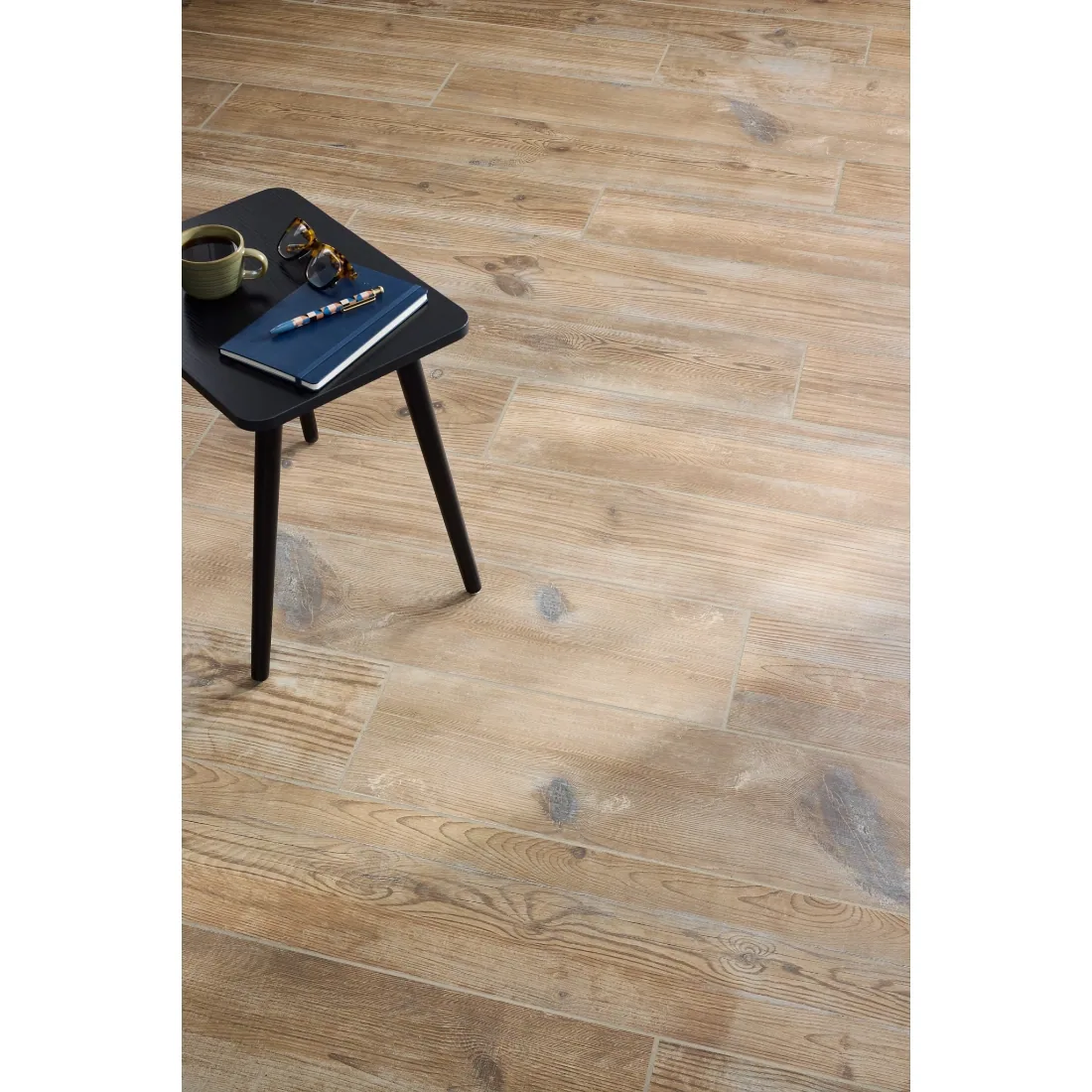Porcelanato Mauvilla Amber 20×120 instalado