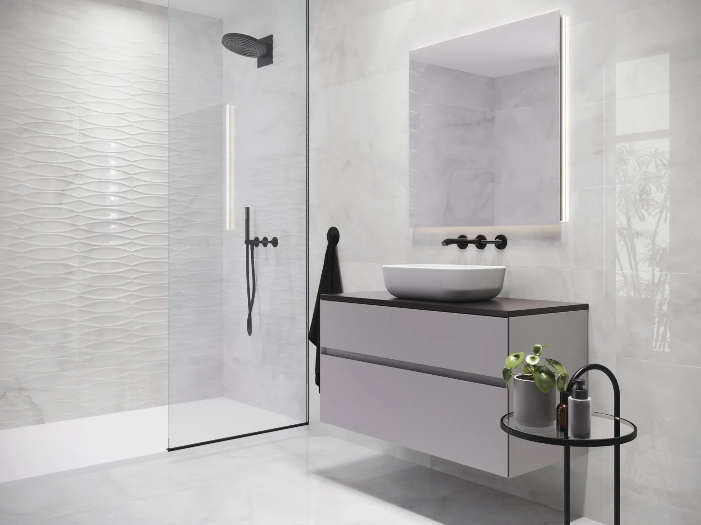 Cerámica Onix Hielo 3652av 30×60 instalado