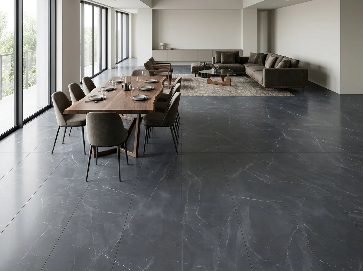 Porcelanato Damascatas Grey 60×120 instalado