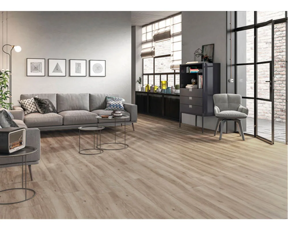 Porcelanato Oslo Beige 23×120 instalado