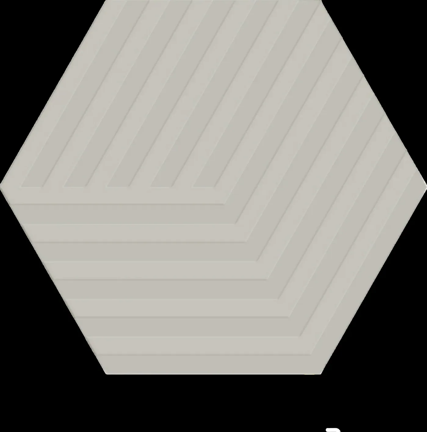 Porcelanato Gallery Cube Taupe HEX 14×16