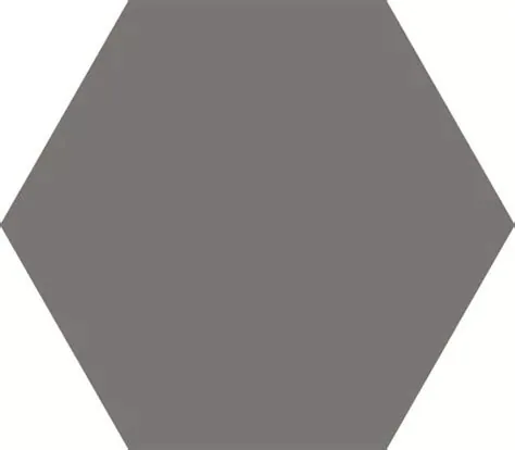 Porcelanato Gallery Grey HEX 14×16 · CNO1416-7