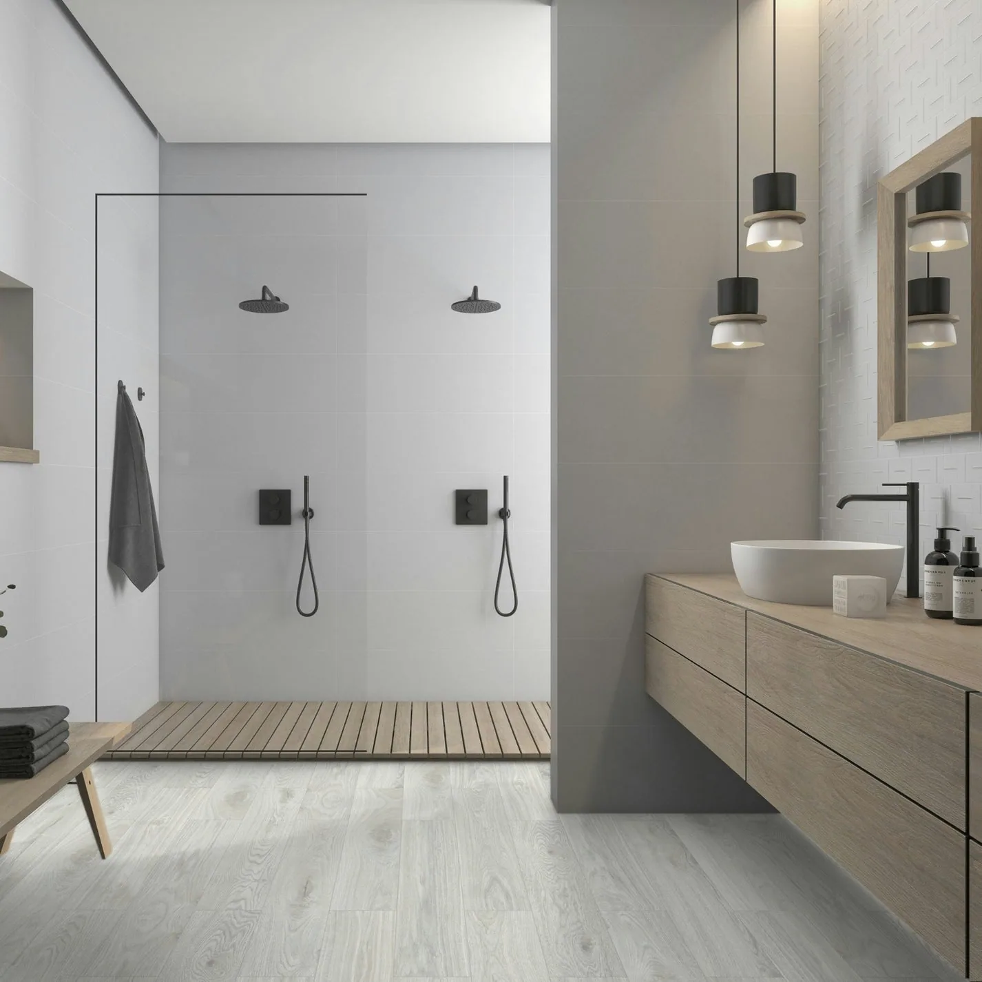 Porcelanato Timbergrey 20×80