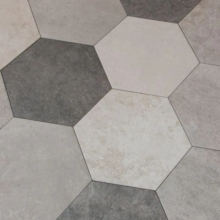 Porcelanato Atlas Hexagon Multi Cold 22×25