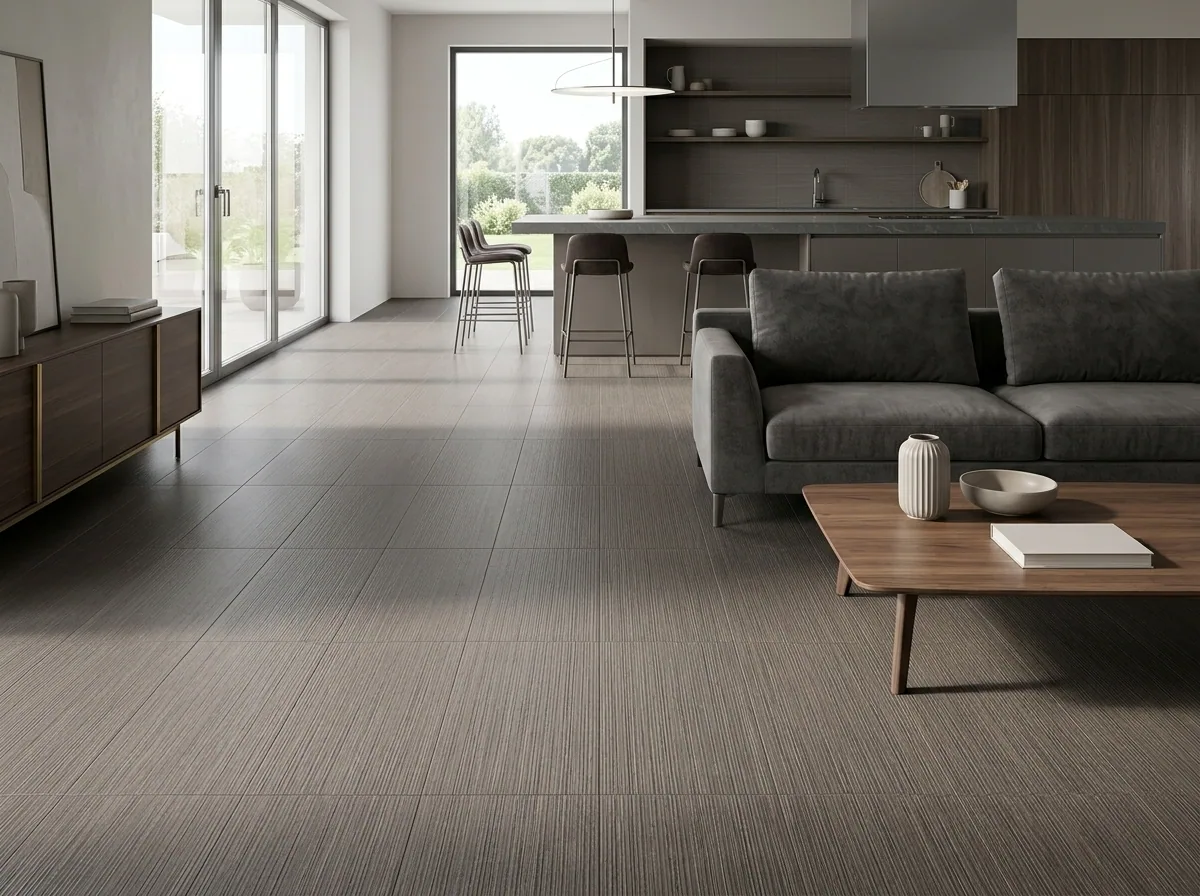 Porcelanato Scraped Cooper 30×60 instalado