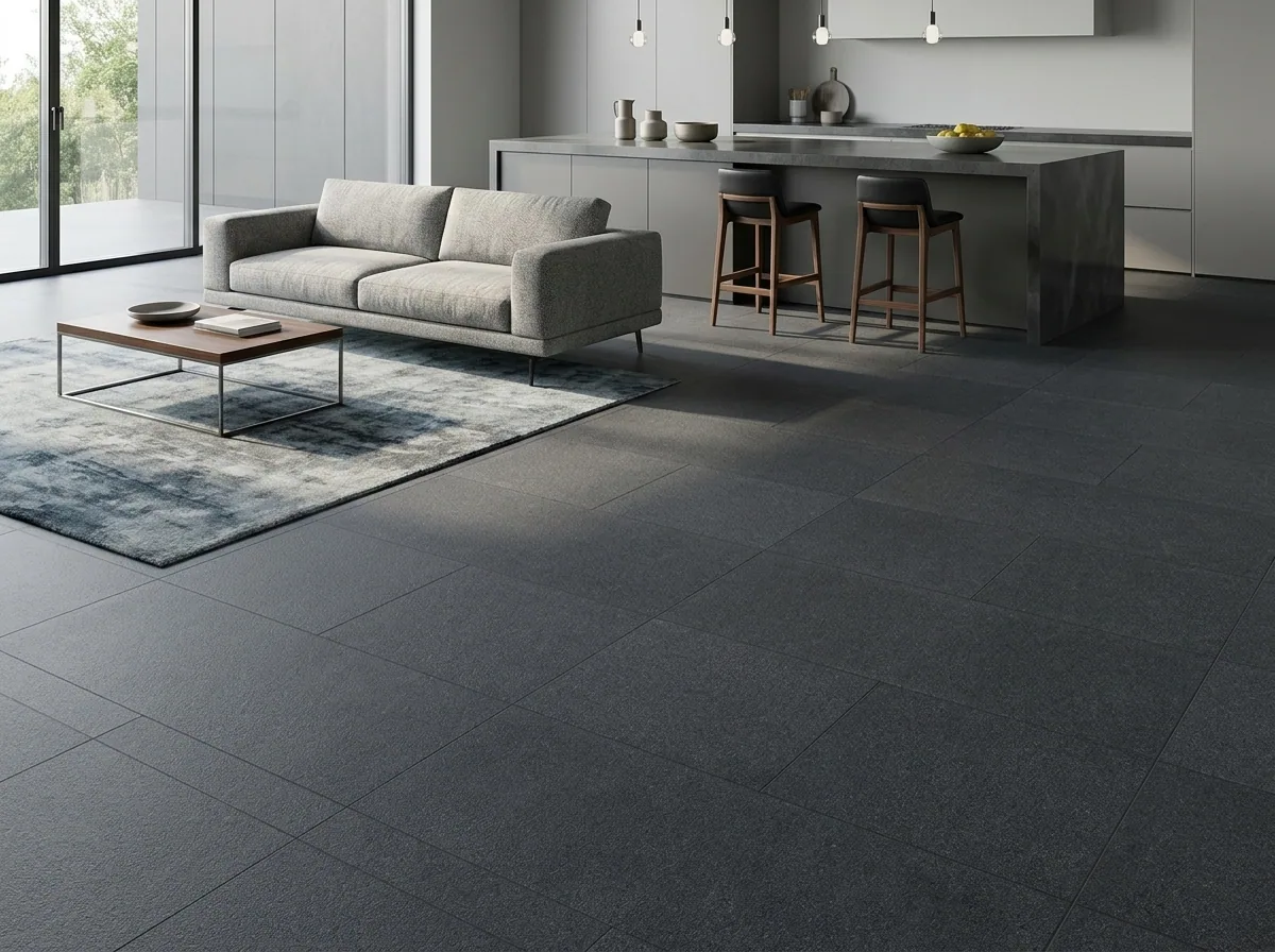 Porcelanato Aiden Dark 30×60 instalado