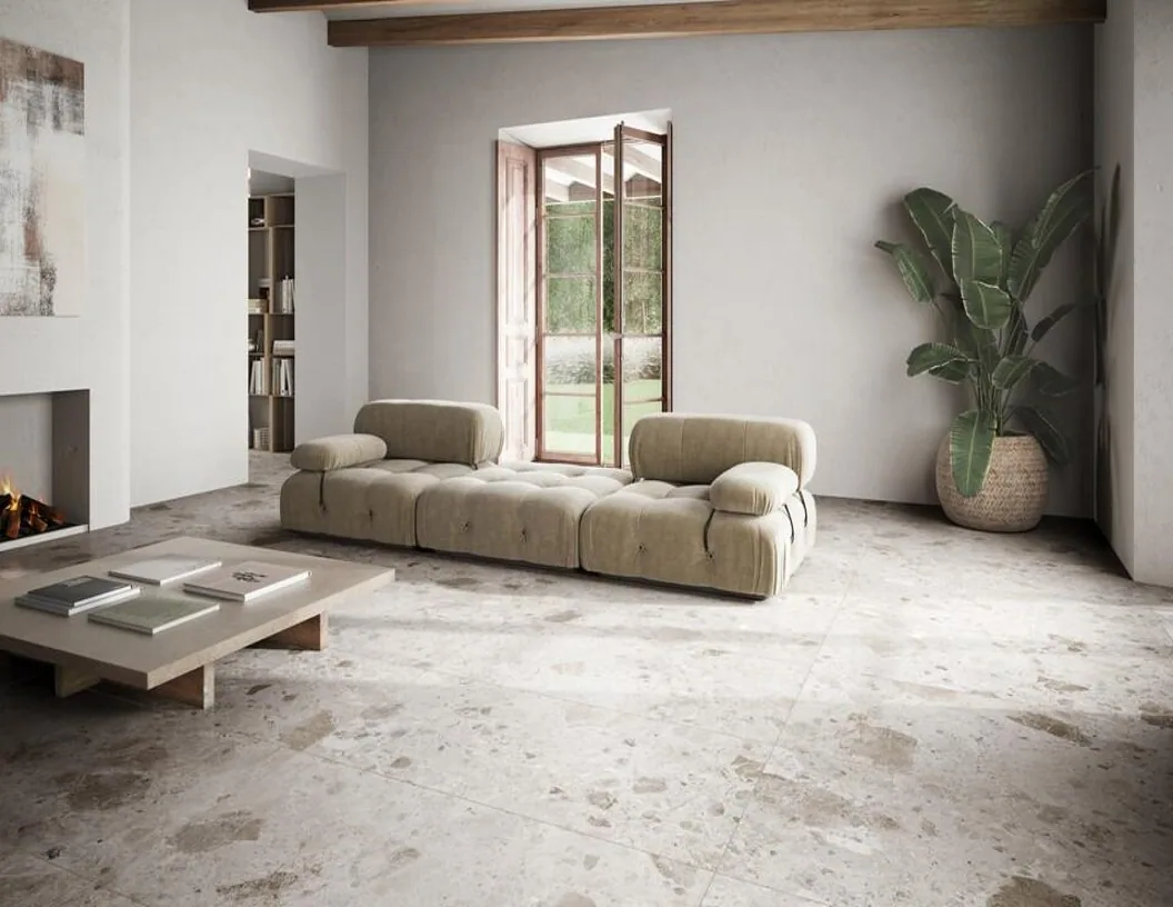 Porcelanato Petra Taupe 60×120 instalado