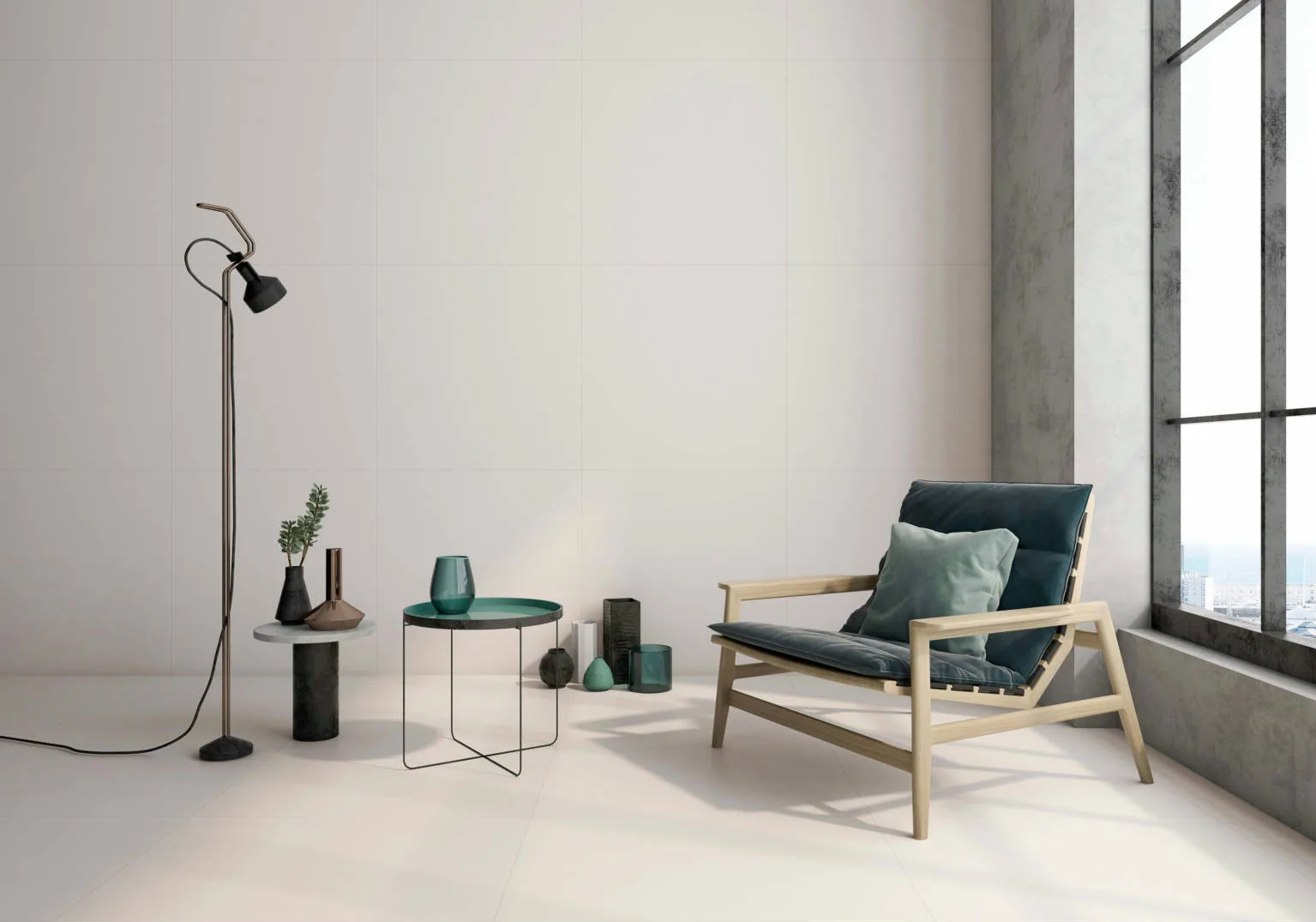Porcelanato Carpenter Albar 60×60 instalado