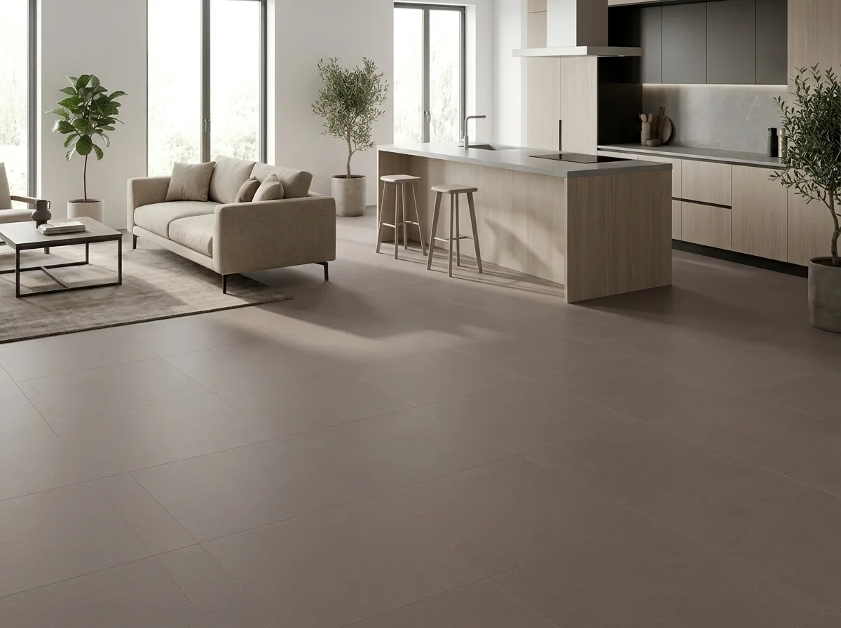 Porcelanato Carpenter Grey 60×60 instalado