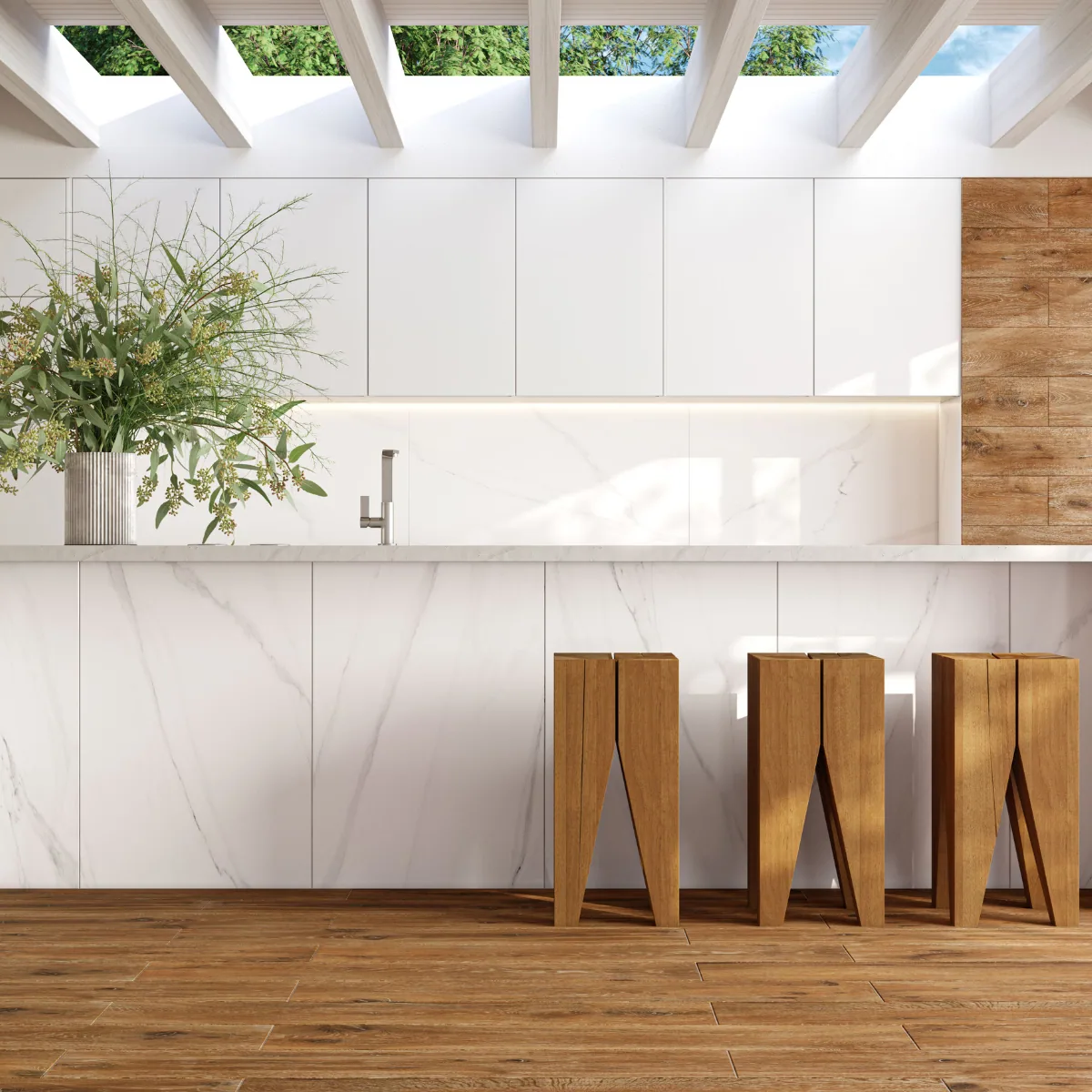 Porcelanato Gran Peterhof Lux 62×121 instalado