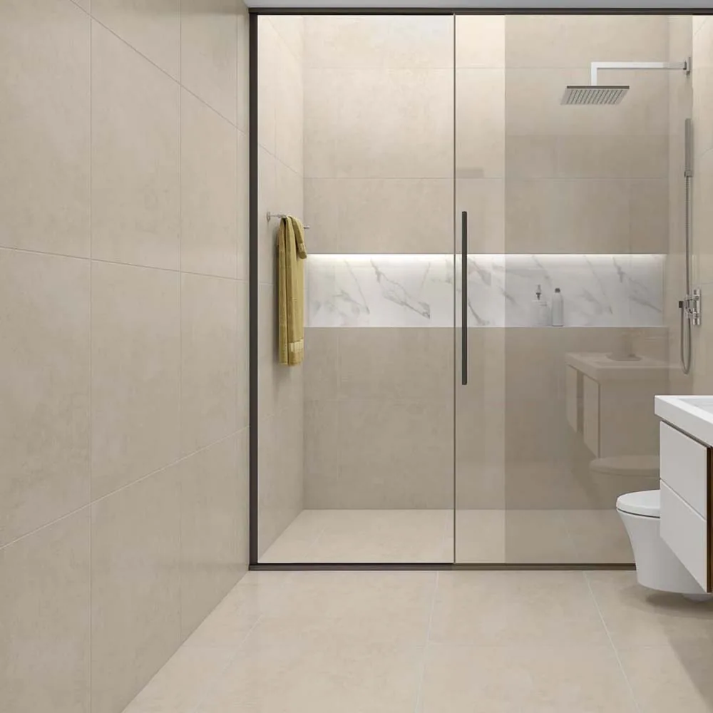 Gres House Color Beige 60×60 instalado