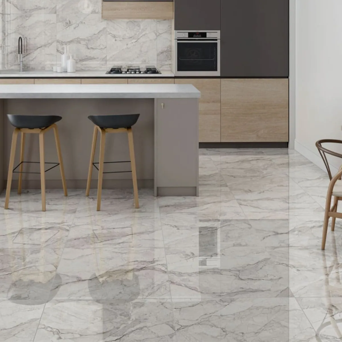 Gres Lumini Pulido 66×66 instalado