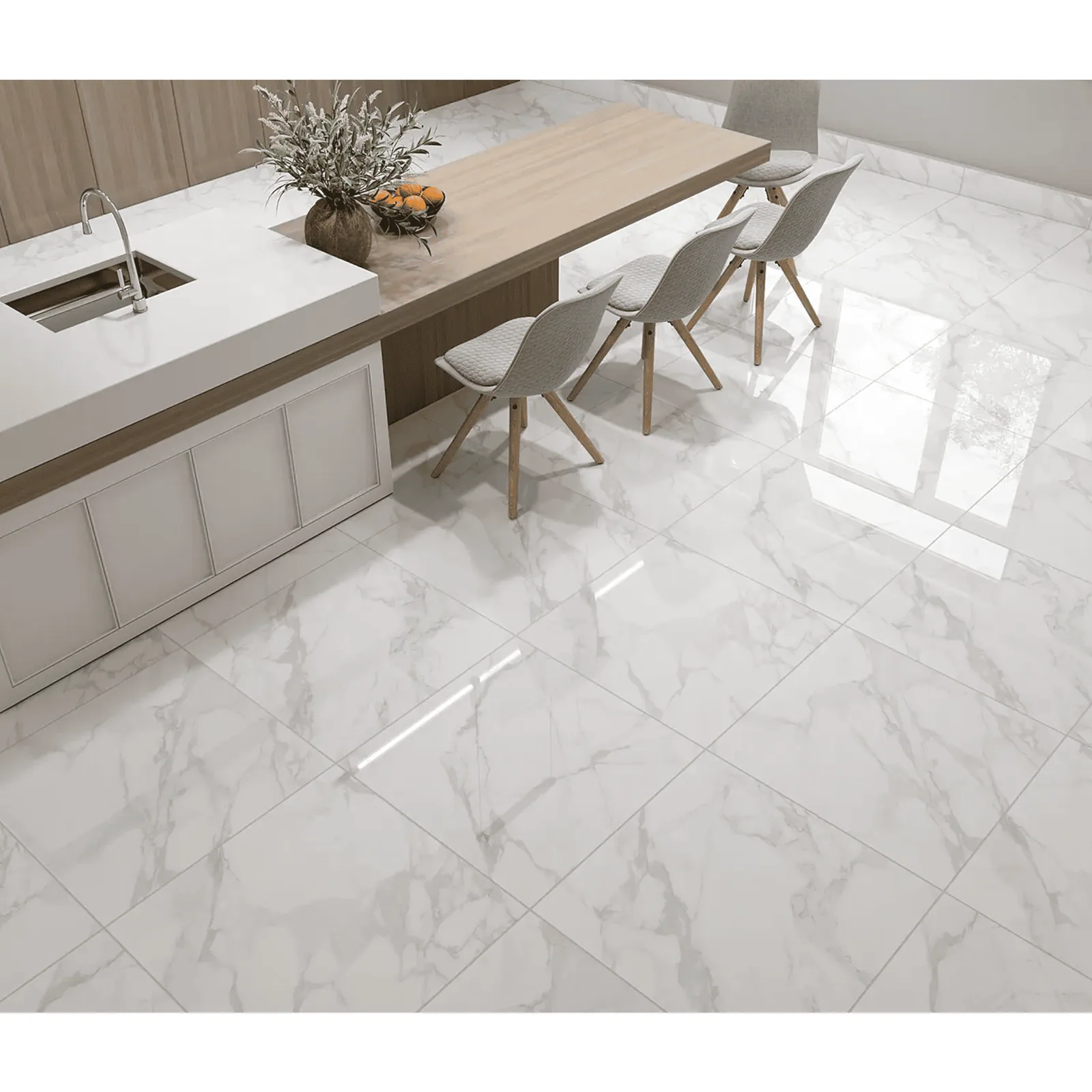 Gres Mintom Pulido 60×60 instalado
