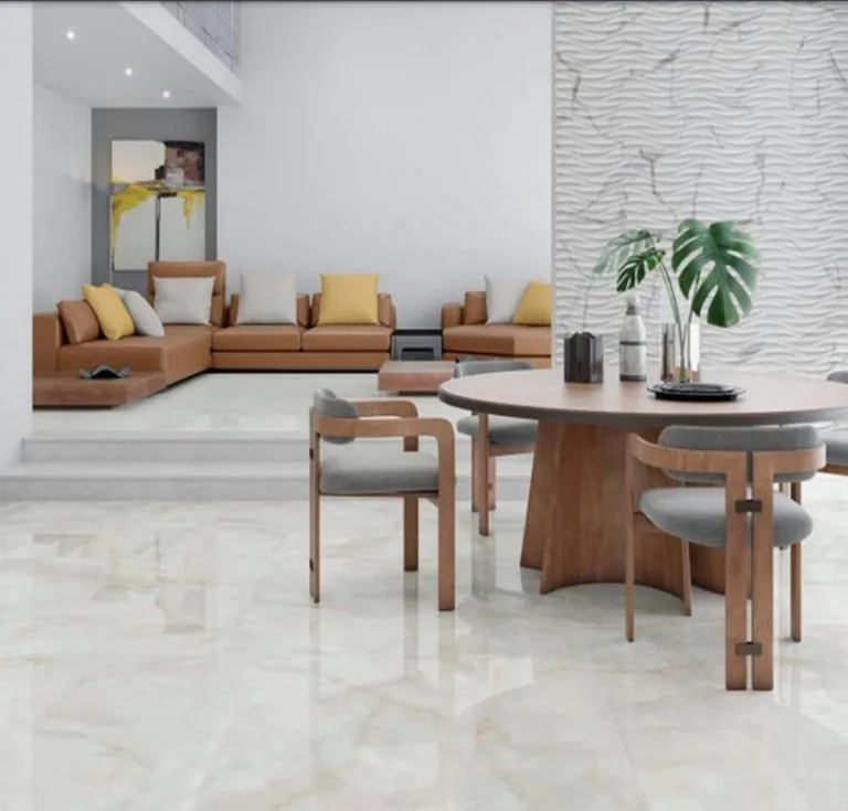 Gres Onix Ice 66×66 instalado