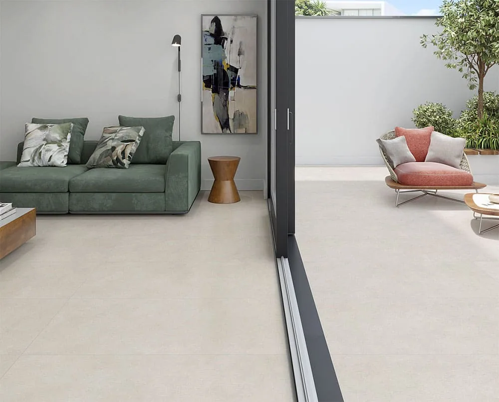 Gres Bossa Claro 60×120 instalado