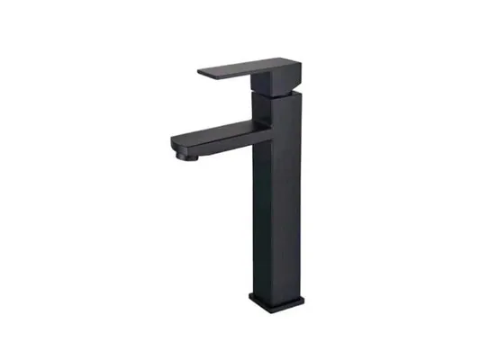Grifo Lavamanos Monomando Piatto (alto) Black