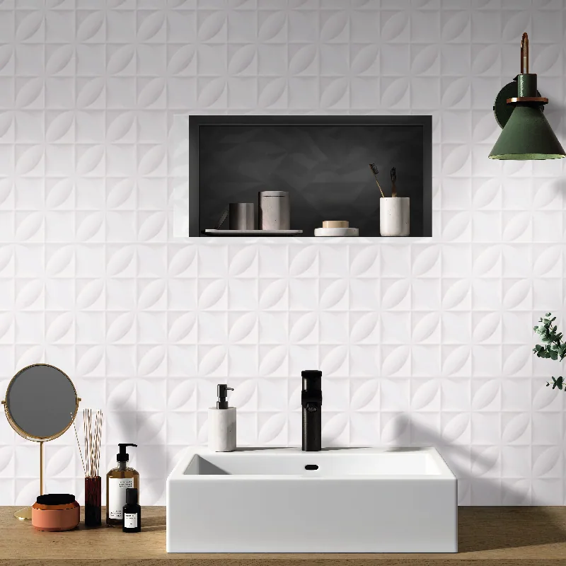 Gres Botanico Branco Plus 45×90 instalado