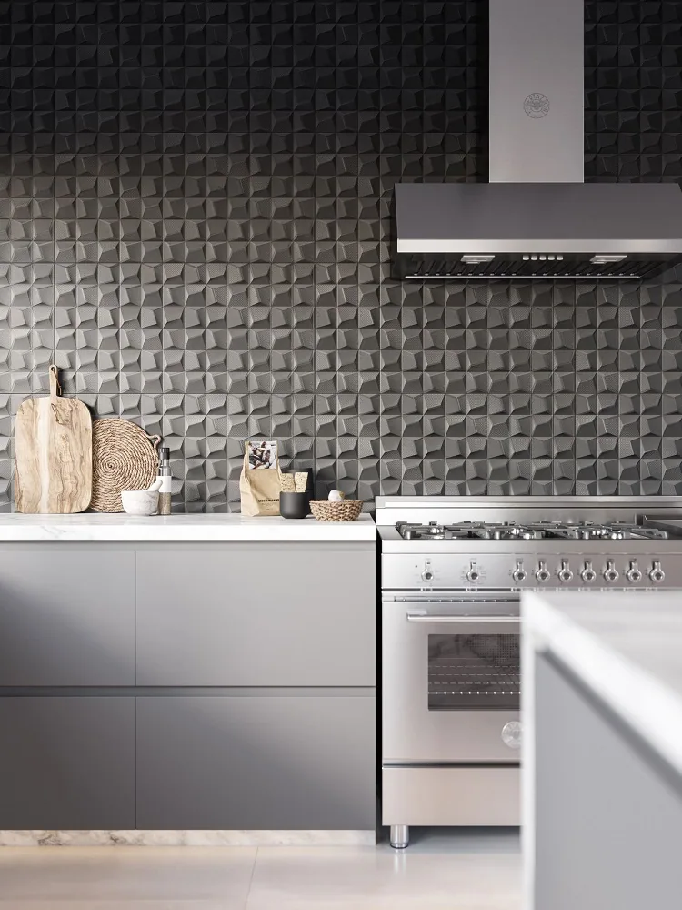 Gres Diamond Black Esp 45×90 instalado