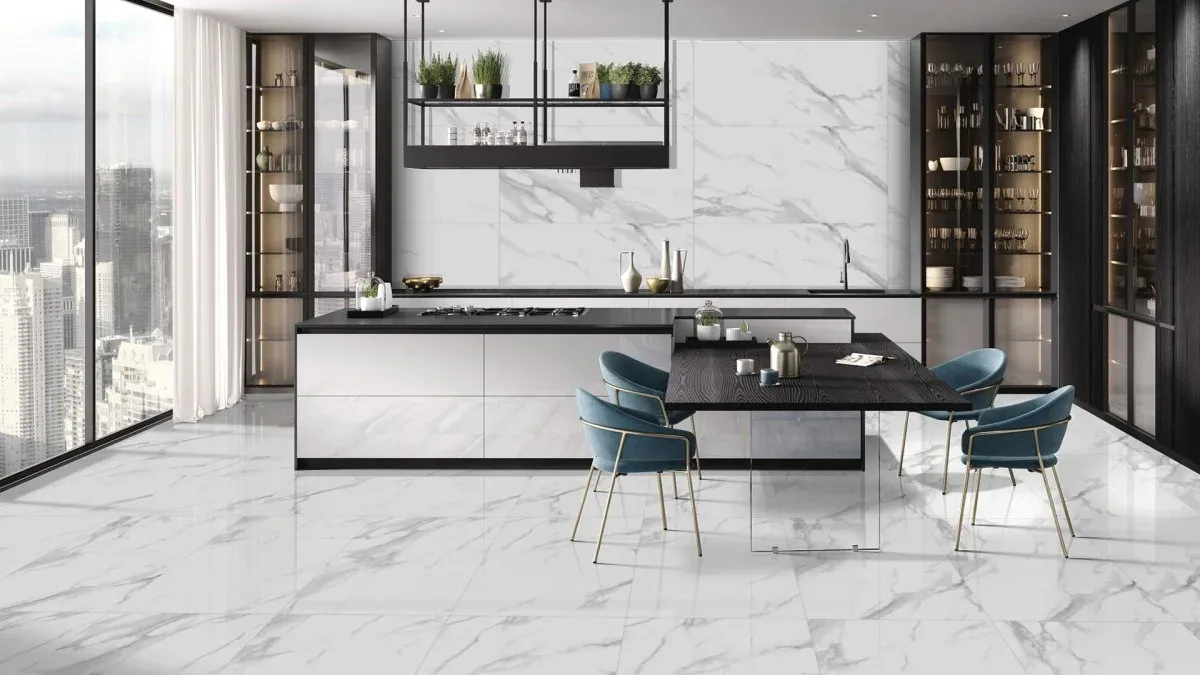 Porcelanato Statuario Crystal 60×120